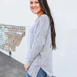 Ninexis Soft & Cozy V Neck Tunic
