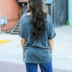 Adora The Side Slit Loose Top 28 Adora The Side Slit Loose Top