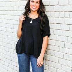 Adora The Side Slit Loose Top 31 Adora The Side Slit Loose Top