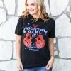 BENIE LA Country Girl Graphic Tee