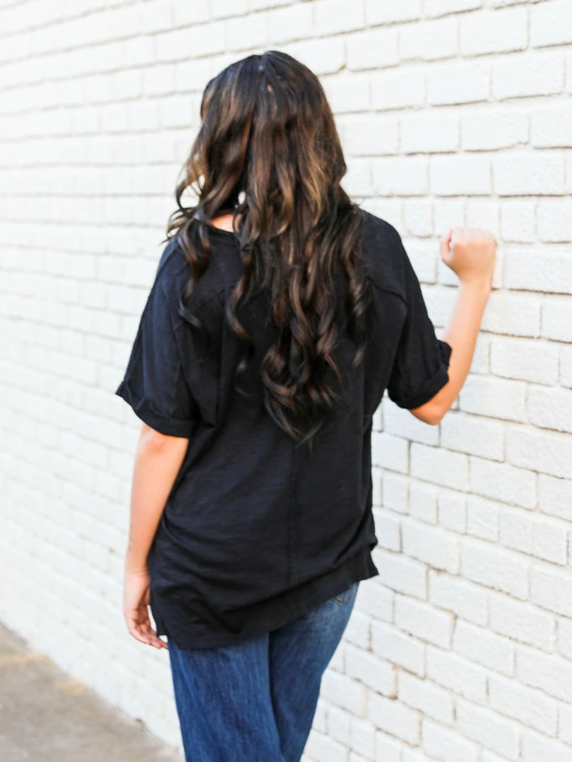 Adora The Side Slit Loose Top 17 Adora The Side Slit Loose Top