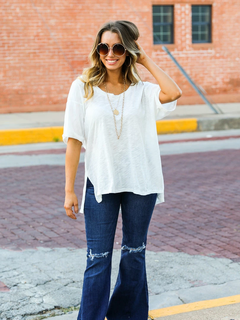 Adora The Side Slit Loose Top 5 Adora The Side Slit Loose Top