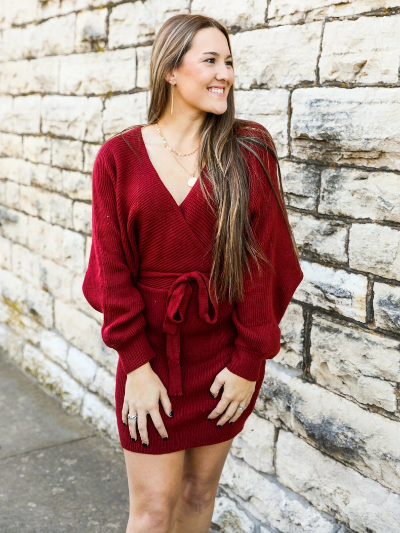 Peach Love California Small The Belted Waist Knit Dress 3 Peach Love California Small The Belted Waist Knit Dress