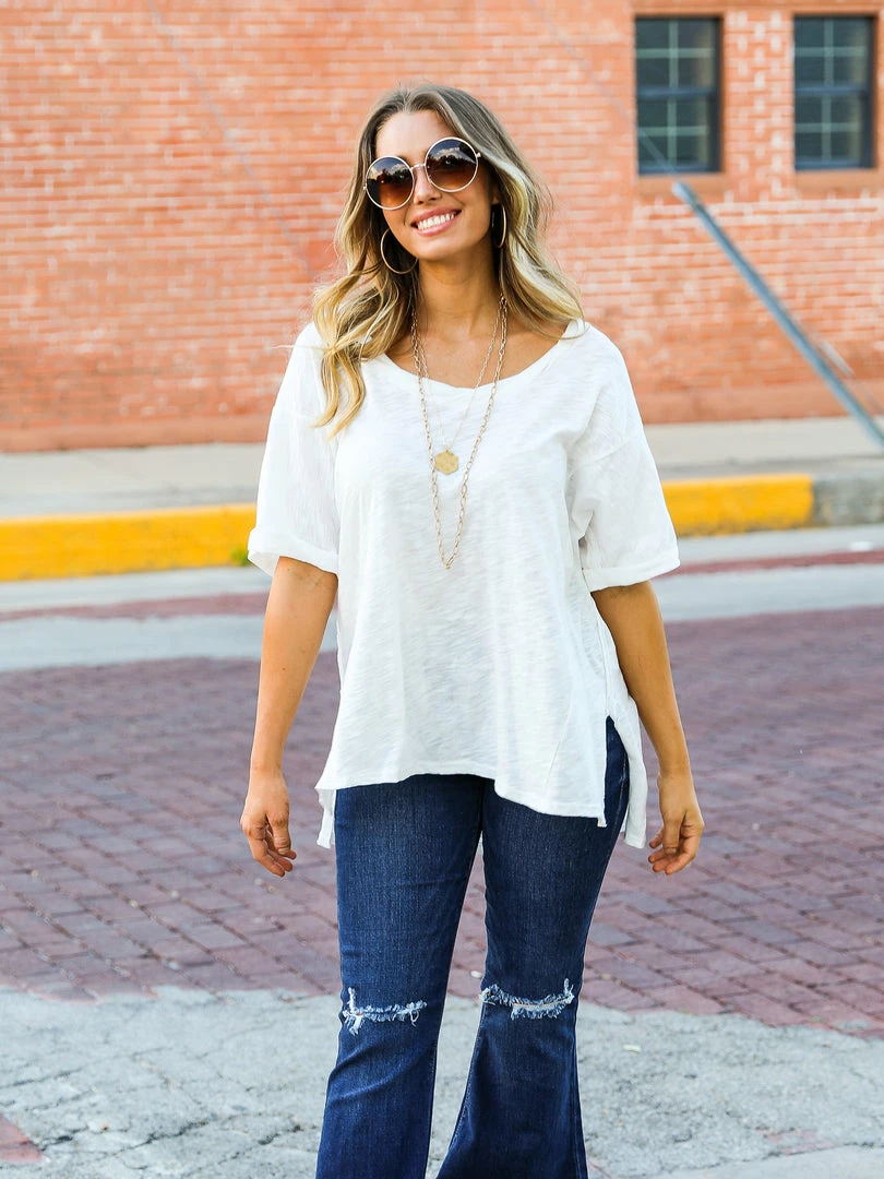 Adora The Side Slit Loose Top 7 Adora The Side Slit Loose Top