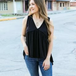 UPMOST Small The V Neck Flowy Tank 18 UPMOST Small The V Neck Flowy Tank