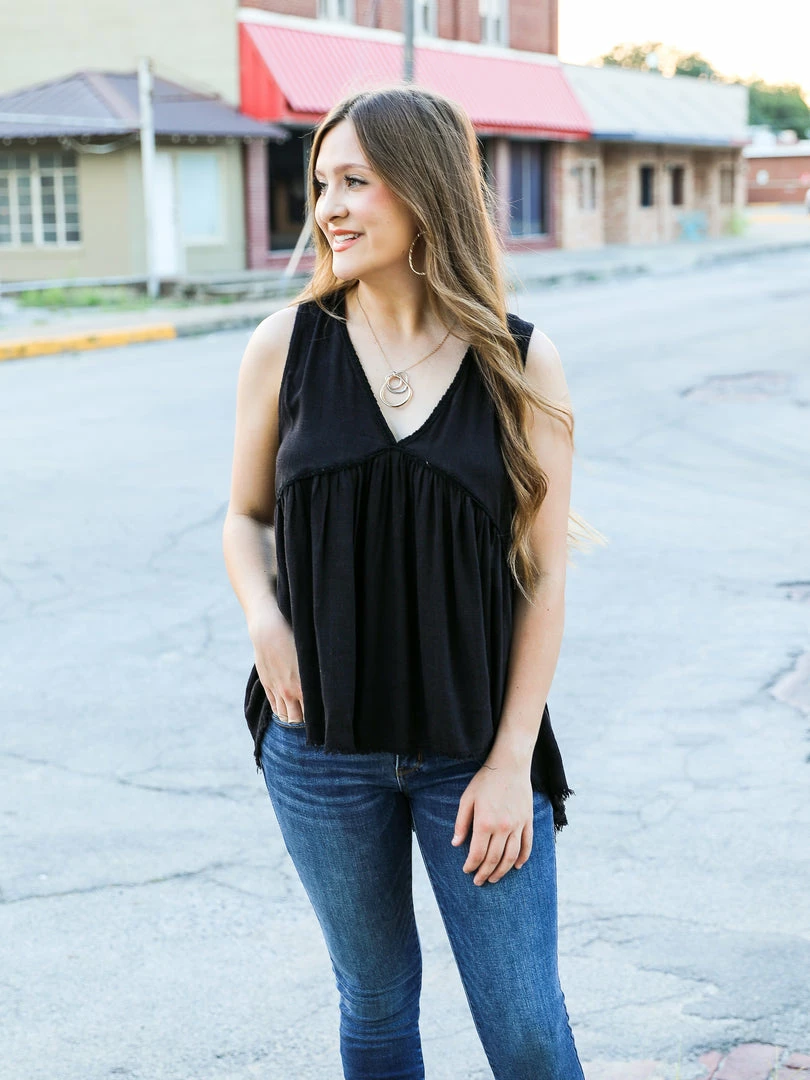 UPMOST Small The V Neck Flowy Tank 9 UPMOST Small The V Neck Flowy Tank