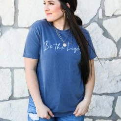 BENIE LA Graphic Tees & Tanks Be The Light Tee