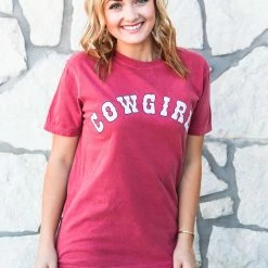 BENIE LA Cowgirl Graphic Tee