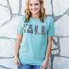 BENIE LA Y'all Cowgirl Boots Tee