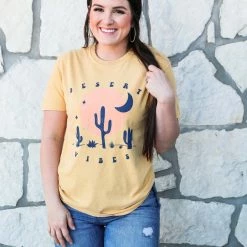 BENIE LA Graphic Tees & Tanks Desert Vibes Tee