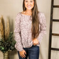 GeeGee Medium The Fall In Floral Top