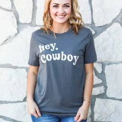 BENIE LA Hey Cowboy Benie Tee