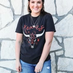 BENIE LA Texas Graphic Tee Graphic Tees & Tanks