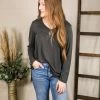 Jodifl Solid Washed Top 1 Jodifl Solid Washed Top