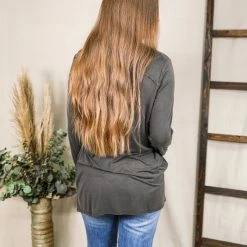 Jodifl Solid Washed Top