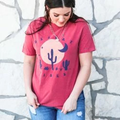 BENIE LA Graphic Tees & Tanks Desert Vibes Tee