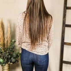 GeeGee The Floral Mock Neck Top