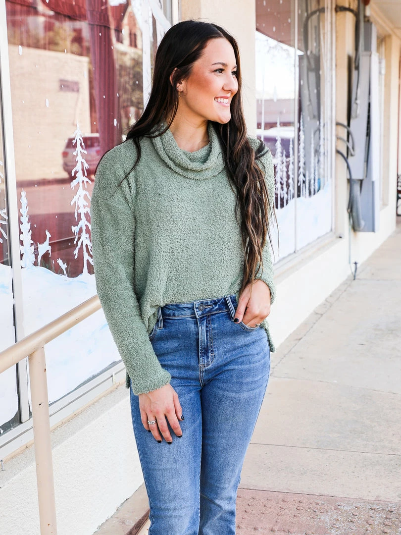 First Love The Fuzzy Cowl Neck Top 3 First Love The Fuzzy Cowl Neck Top