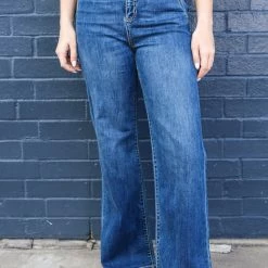 Sneak Peek The Monni Wide Flares Jeans & Bottoms