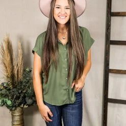 Hem & Thread The Trimmed Drop Shoulder Top