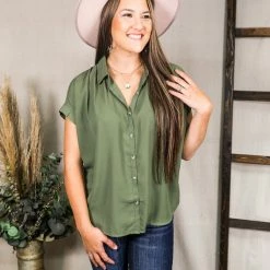 Hem & Thread The Trimmed Drop Shoulder Top