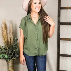 Hem & Thread The Trimmed Drop Shoulder Top