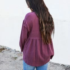 Listicle Small The Tana Button Down Top