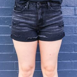 KanCan The Everyday Black Shorts Jeans & Bottoms
