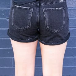 KanCan The Everyday Black Shorts Jeans & Bottoms