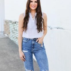 Doe & Rae Tops The Penny Striped Top 9 Doe & Rae Tops The Penny Striped Top