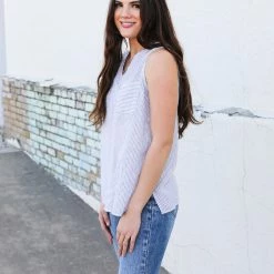 Doe & Rae Tops The Penny Striped Top