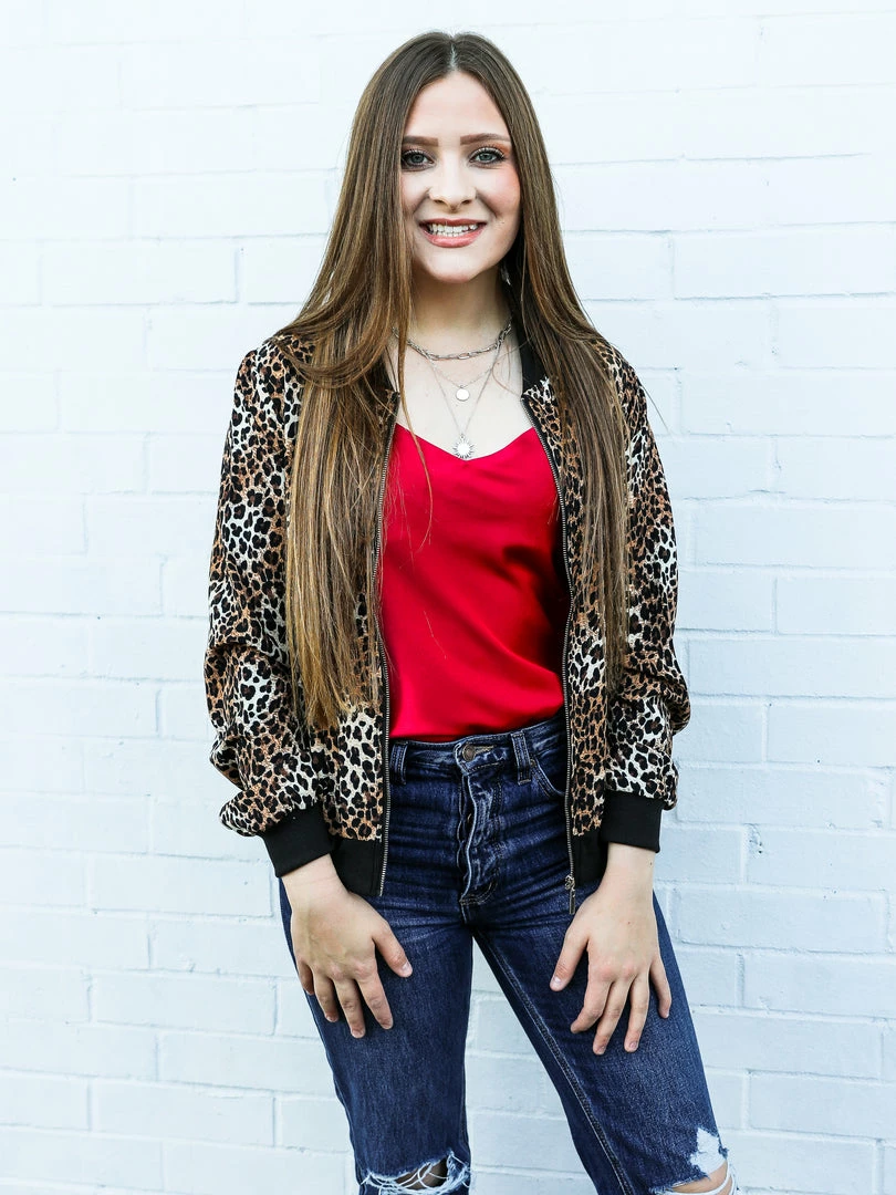 Ee.some The Cheetah Print Bomber Jacket Small 5 Ee.some The Cheetah Print Bomber Jacket Small