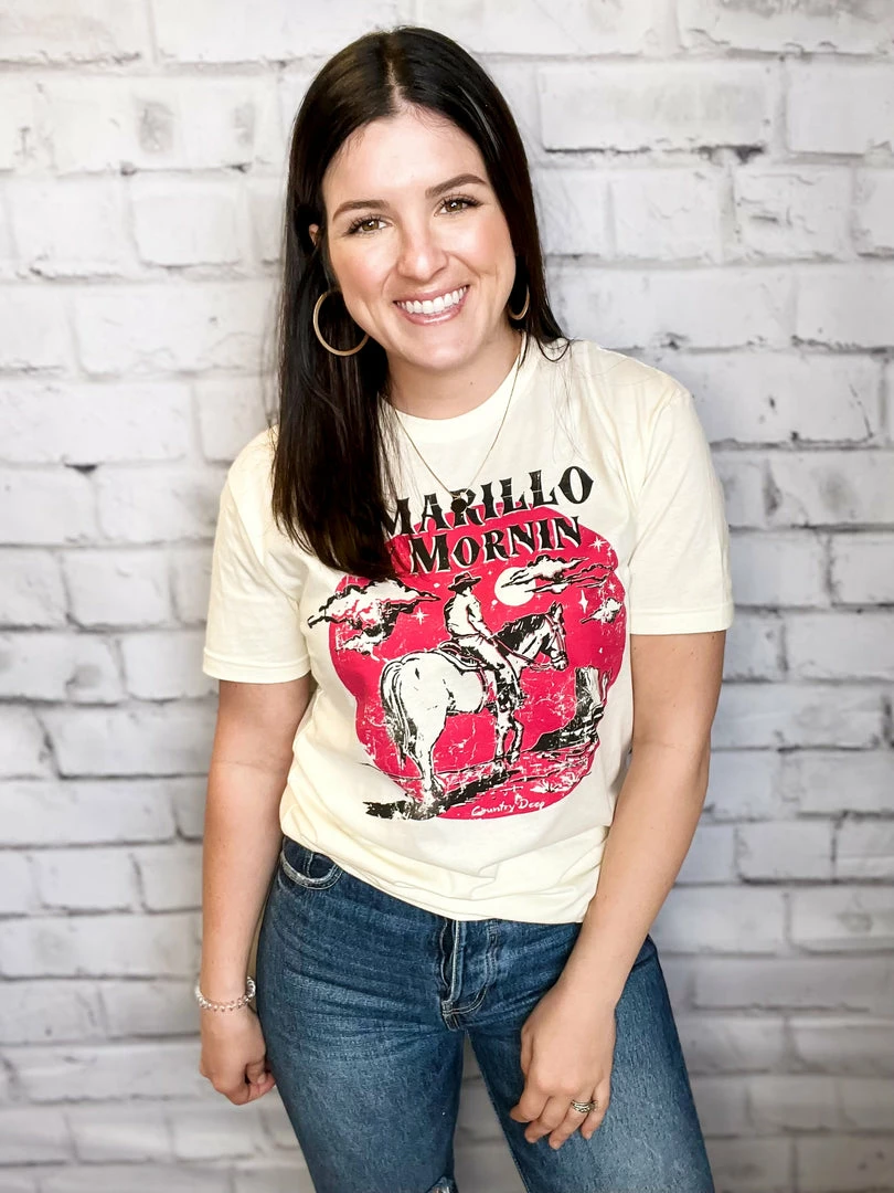 Country Deep Graphic Tees & Tanks Amarillo By Morning Tee 3 Country Deep Graphic Tees & Tanks Amarillo By Morning Tee