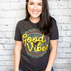 Texas True Threads Good Vibes Tee