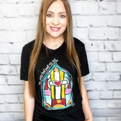 Texas True Threads The House That Built Me Tee Small