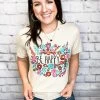 Texas True Threads Callies Be Happy Tee Graphic Tees & Tanks