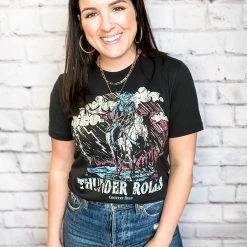 Country Deep Thunder Rolls Tee Large