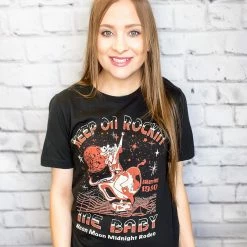 Country Deep Rockin' Me Baby Tee