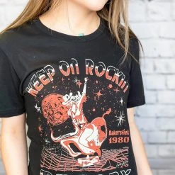 Country Deep Rockin' Me Baby Tee