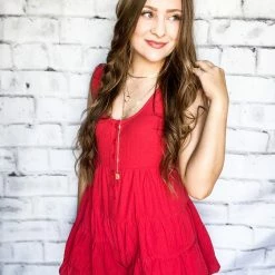 Very J Spring Fling Romper