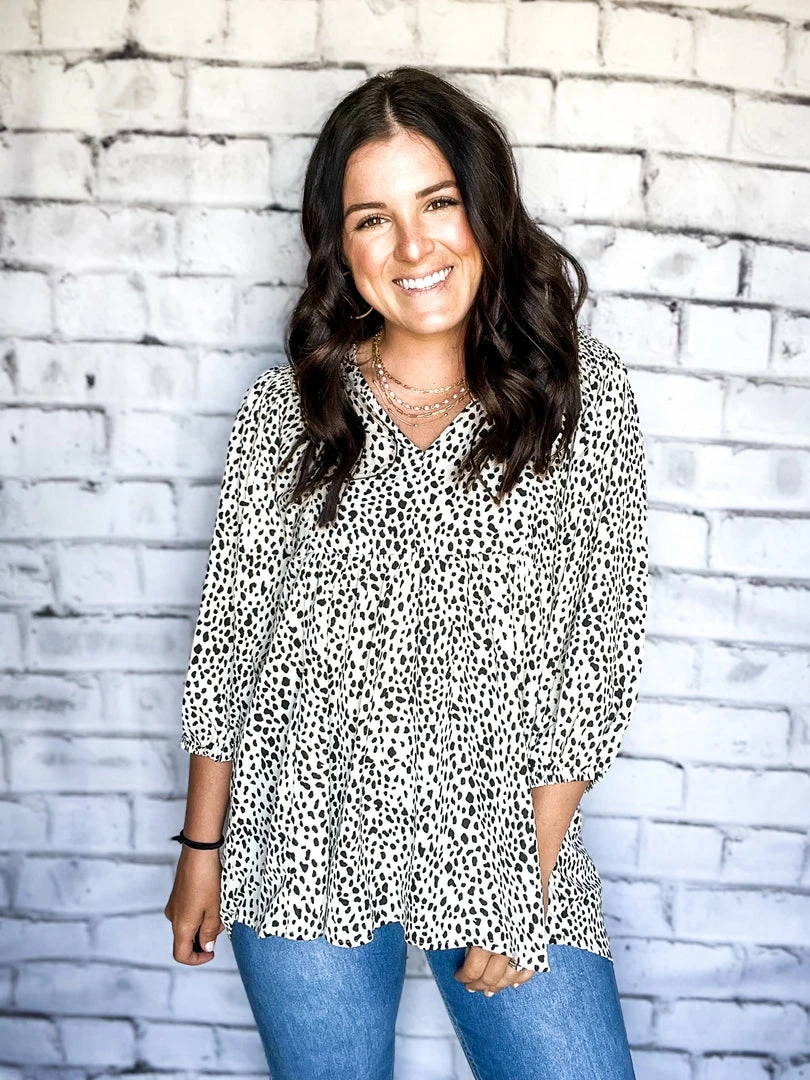 Umgee The Amy Smocked Top Small 6 Umgee The Amy Smocked Top Small