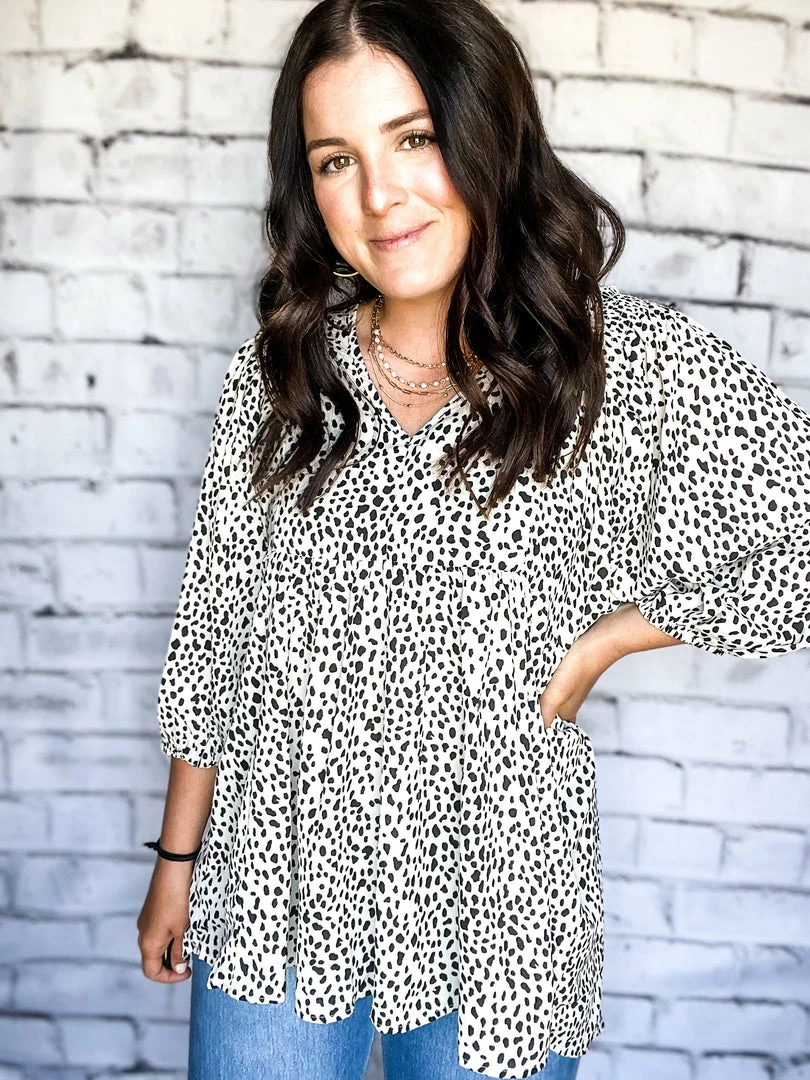 Umgee The Amy Smocked Top Small 3 Umgee The Amy Smocked Top Small