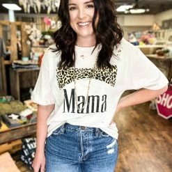 Zutter Small Mama Leopard Tee