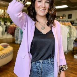 Jodifl Small The Leopard Lined Blazer