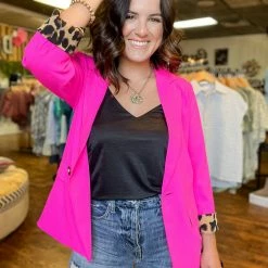 Jodifl Small The Leopard Lined Blazer