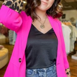 Jodifl Small The Leopard Lined Blazer