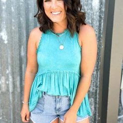 POL The Tammy Babydoll Tank Small