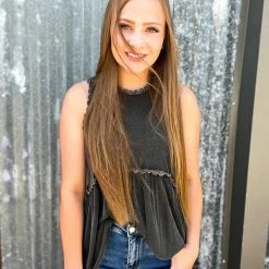 POL The Tammy Babydoll Tank Small