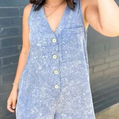 Entro Small The Little Denim Romper