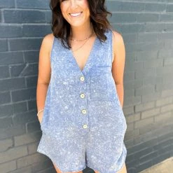 Entro Small The Little Denim Romper 11 Entro Small The Little Denim Romper